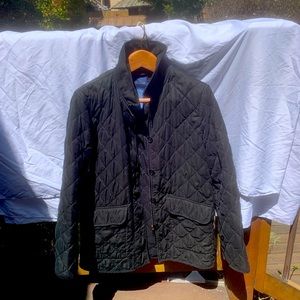 Faconnable is Men’s blue cotton blend military medium size jacket.